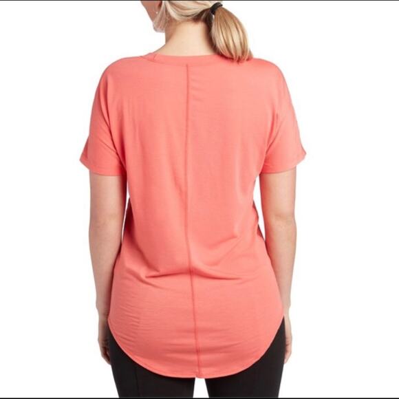The North Face Workout Spiced Coral T-Shirt Blouse Size XS #NF0A3LMDHEY - Picture 2 of 13